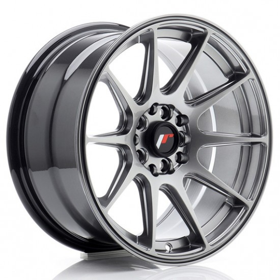 JAPAN RACING 11 16×8 ET25 4×100/108 Hyper Black
