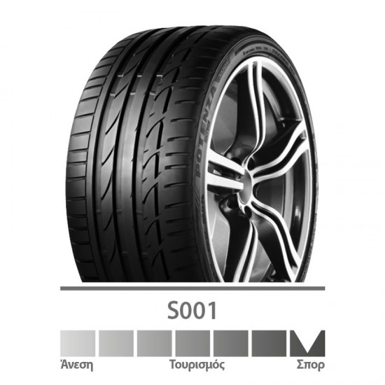 Ελαστικό BRIDGESTONE 205/45R17 S001 84W TL Ελαστικό BRIDGESTONE 205/45R17 S001 84W TL