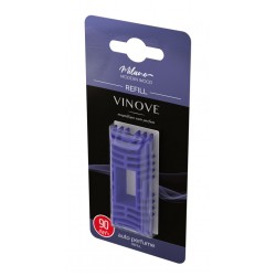 Amio – Ανταλλακτικό Αρωματικό Αυτοκινήτου Vinove Milano Modern Wood, χαρίζει εκλεπτυσμένο άρωμα κανέλας, βανίλιας και κάρδαμου με διάρκεια έως 90 ημέρες – 1 Τεμ. (V11057/V11-14/AM)