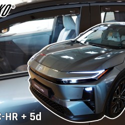 Heko – Ανεμοθραύστες Παραθύρων για Toyota C-HR 5d 2025+, μπροστά και πίσω, προσφέρουν φυσικό εξαερισμό καμπίνας χωρίς ρεύματα αέρα και βροχή – 4 Τεμ. (ΑΝΕΜ.SET29696)