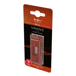 Amio – Ανταλλακτικό Αρωματικό Αυτοκινήτου Vinove London River Wood, προσφέρει ζεστό άρωμα ξύλου, καφέ και μέλιτος με διάρκεια έως 90 ημέρες – 1 Τεμ. (V11058/V11-15/AM)