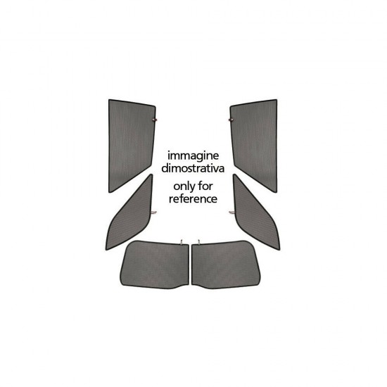 Lampa – Κουρτινάκια Ηλιοπροστασίας Privacy Sunshades για Audi Q3 Sportback 2025+, προσφέρουν πλήρη σκίαση και προστασία – 6 Τεμ. (L.1885.8)