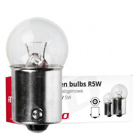 R5W 24V 5W BA15s (ΦΟΥΝΤΟΥΚΙ) ΑΛΟΓΟΝΟΥ ΚΟΥΤΙ 10ΤΕΜ. R5W 24V 5W BA15s (ΦΟΥΝΤΟΥΚΙ) ΑΛΟΓΟΝΟΥ ΚΟΥΤΙ 10ΤΕΜ.