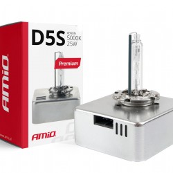 ΑΝΤΑΛΛΑΚΤΙΚΗ ΛΑΜΠΑ PREMIUM D5S 12V 5.000k 25W AMIO - 1 Τεμ. ΑΝΤΑΛΛΑΚΤΙΚΗ ΛΑΜΠΑ PREMIUM D5S 12V 5.000k 25W AMIO - 1 Τεμ.