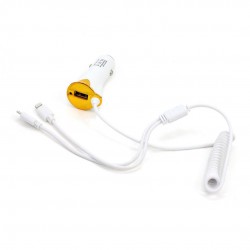 ΦΟΡΤΙΣΤΗΣ ΑΝΑΠΤΗΡΑ 12/24V 3100mA ΜΕ ΘΥΡΑ USB+MICRO USB+APPLE LIGHTNING ΜΕ ΚΑΛΩΔΙΟ AMiO - 1 ΤΕΜ. ΦΟΡΤΙΣΤΗΣ ΑΝΑΠΤΗΡΑ 12/24V 3100mA ΜΕ ΘΥΡΑ USB+MICRO USB+APPLE LIGHTNING ΜΕ ΚΑΛΩΔΙΟ AMiO - 1 ΤΕΜ.