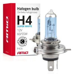 H4 12V 60/55W P43t SUPERWHITE 1ΤΕΜ. H4 12V 60/55W P43t SUPERWHITE 1ΤΕΜ.