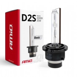 D2S 12V 4.300k 35W ΑΝΤΑΛΛΑΚΤΙΚΗ ΛΑΜΠΑ BASIC  AMIO - 1 ΤΕΜ. D2S 12V 4.300k 35W ΑΝΤΑΛΛΑΚΤΙΚΗ ΛΑΜΠΑ BASIC  AMIO - 1 ΤΕΜ.