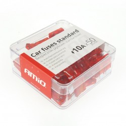 ΑΣΦΑΛΕΙΕΣ STANDARD 10A AMiO - 50 ΤΕΜ. ΚΟΥΤΙ ΑΣΦΑΛΕΙΕΣ STANDARD 10A AMiO - 50 ΤΕΜ. ΚΟΥΤΙ