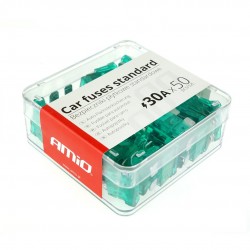 ΑΣΦΑΛΕΙΕΣ STANDARD 30A AMiO - 50 ΤΕΜ. ΚΟΥΤΙ ΑΣΦΑΛΕΙΕΣ STANDARD 30A AMiO - 50 ΤΕΜ. ΚΟΥΤΙ