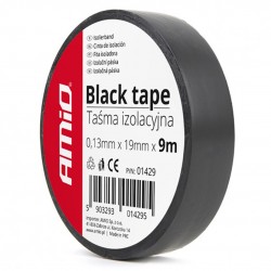 ΜΟΝΩΤΙΚΗ ΤΑΙΝΙΑ ΜΑΥΡΗ 19MM - 9M AMiO - 1 ΤΕΜ.