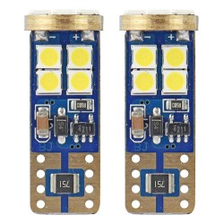 T10 W5W 12V W2,1x9,5d ΛΕΥΚΟ 5.600K 12SMDx2835 (ΚΑΡΦΩΤΟ - CAN-BUS) 2ΤΕΜ. T10 W5W 12V W2,1x9,5d ΛΕΥΚΟ 5.600K 12SMDx2835 (ΚΑΡΦΩΤΟ - CAN-BUS) 2ΤΕΜ.
