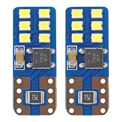 T10 W5W 12V W2,1x9,5d ΛΕΥΚΟ 5.600K 12SMDx2016 (ΚΑΡΦΩΤΟ - CAN-BUS) 2ΤΕΜ. T10 W5W 12V W2,1x9,5d ΛΕΥΚΟ 5.600K 12SMDx2016 (ΚΑΡΦΩΤΟ - CAN-BUS) 2ΤΕΜ.