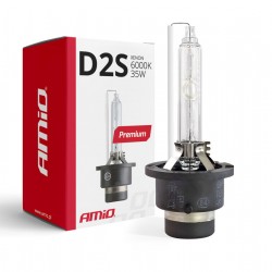 D2S 12V 6.000k 35W ΑΝΤΑΛΛΑΚΤΙΚΗ ΛΑΜΠΑ PREMIUM  AMIO - 1 ΤΕΜ. D2S 12V 6.000k 35W ΑΝΤΑΛΛΑΚΤΙΚΗ ΛΑΜΠΑ PREMIUM  AMIO - 1 ΤΕΜ.