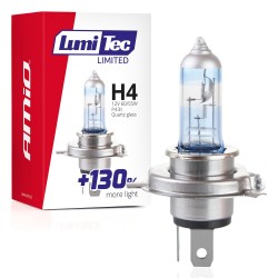 H4 12V 60/55W P43t LUMITEC LIMITED +130% UP TO 40m AMIO - 1 ΤΕΜ. H4 12V 60/55W P43t LUMITEC LIMITED +130% UP TO 40m AMIO - 1 ΤΕΜ.