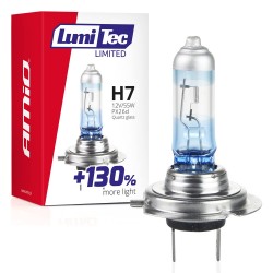 H7 12V 55W P14,5s LUMITEC LIMITED +130%  UP TO 40m AMIO - 1 ΤΕΜ. H7 12V 55W P14,5s LUMITEC LIMITED +130%  UP TO 40m AMIO - 1 ΤΕΜ.