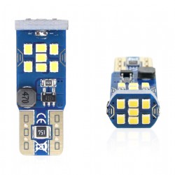 T10 W5W 12/24V LED 21xSMD ULTRABRIGHT 2016 CAN-BUS ΛΕΥΚΟ 2ΤΕΜ. T10 W5W 12/24V LED 21xSMD ULTRABRIGHT 2016 CAN-BUS ΛΕΥΚΟ 2ΤΕΜ.