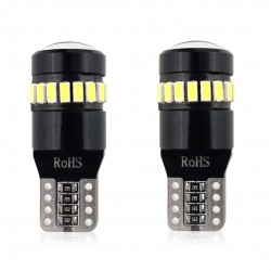 T10 W5W 12/24V CAN-BUS LED 18xSMD3014 +1xSMD ΛΕΥΚΟ 2ΤΕΜ. AMIO T10 W5W 12/24V CAN-BUS LED 18xSMD3014 +1xSMD ΛΕΥΚΟ 2ΤΕΜ. AMIO