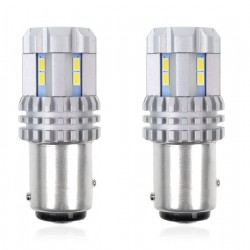 P21/5W BAY15d 12/24V 22 LED SMD ULTRABRIGHT 3020 CANBUS ΛΕΥΚΟ 2ΤΕΜ. P21/5W BAY15d 12/24V 22 LED SMD ULTRABRIGHT 3020 CANBUS ΛΕΥΚΟ 2ΤΕΜ.