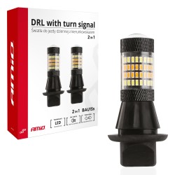PY21W 12V BAU15s DRL 2 ΣΕ 1 ΛΕΥΚΟ/ΠΟΡΤΟΚΑΛΙ CAN-BUS 2x96 SMD 3014 2ΤΕΜ. PY21W 12V BAU15s DRL 2 ΣΕ 1 ΛΕΥΚΟ/ΠΟΡΤΟΚΑΛΙ CAN-BUS 2x96 SMD 3014 2ΤΕΜ.