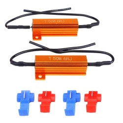 ΑΝΤΙΣΤΑΣΗ /CANCELLER/CAN-BUS 50W/6ohm 12V ΑΜΙΟ - 2 ΤΕΜ. ΑΝΤΙΣΤΑΣΗ /CANCELLER/CAN-BUS 50W/6ohm 12V ΑΜΙΟ - 2 ΤΕΜ.