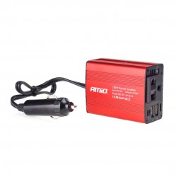 INVERTER 12-230V max150W-peak300W ME 2 USB AMiO – 1 ΤΕΜ. INVERTER 12-230V max150W-peak300W ME 2 USB AMiO – 1 ΤΕΜ.