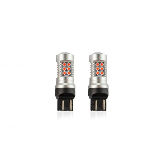 WR21/5W T20 12/24V 6,2W 5.600K LED 24xSMD3030 CAN-BUS ΚΟΚΚΙΝΟ 18x56mm 2ΤΕΜ. WR21/5W T20 12/24V 6,2W 5.600K LED 24xSMD3030 CAN-BUS ΚΟΚΚΙΝΟ 18x56mm 2ΤΕΜ.