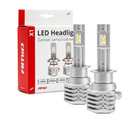 ΛΑΜΠΕΣ LED X1 SERIES H1 10-16V 40W 6.500K 4400lm +400% ΑMiO - 2 TEM. ΛΑΜΠΕΣ LED X1 SERIES H1 10-16V 40W 6.500K 4400lm +400% ΑMiO - 2 TEM.