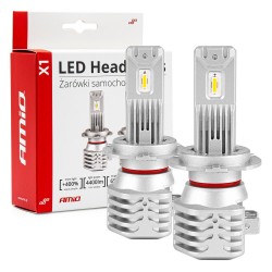 ΛΑΜΠΕΣ LED H7 10-16V 40W 6.500K 4400lm  (ΨΥΚΤΡΑ) X1 AMIO - 2ΤΕΜ. ΛΑΜΠΕΣ LED H7 10-16V 40W 6.500K 4400lm  (ΨΥΚΤΡΑ) X1 AMIO - 2ΤΕΜ.