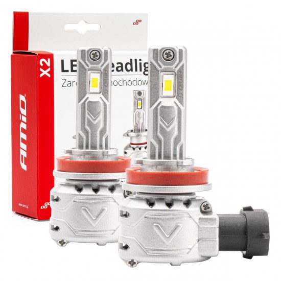 ΛΑΜΠΕΣ LED H8/Η9/Η11 10-16V 72W 6.500K 7920lm CAN-BUS (ΑΝΕΜΙΣΤΗΡΑΚΙ) X2 SERIES AMIO - 2ΤΕΜ. ΛΑΜΠΕΣ LED H8/Η9/Η11 10-16V 72W 6.500K 7920lm CAN-BUS (ΑΝΕΜΙΣΤΗΡΑΚΙ) X2 SERIES AMIO - 2ΤΕΜ.