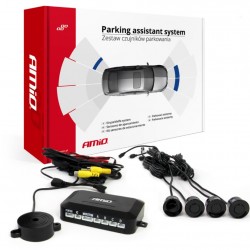 ΣΥΣΤΗΜΑ ΠΑΡΚΑΡΙΣΜΑΤΟΣ 12V ΜΕ 4 ΑΙΣΘΗΤΗΡΕΣ & BUZZER (ΜΑΥΡΟ) 22mm ΚΑΙ ΟΘΟΝΗ TFT 01 LED 4.3'' AMIO ΣΥΣΤΗΜΑ ΠΑΡΚΑΡΙΣΜΑΤΟΣ 12V ΜΕ 4 ΑΙΣΘΗΤΗΡΕΣ & BUZZER (ΜΑΥΡΟ) 22mm ΚΑΙ ΟΘΟΝΗ TFT 01 LED 4.3'' AMIO