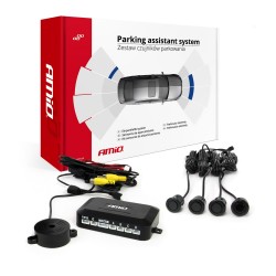 Amio - Αισθητήρας Παρκαρίσματος AMiO PS Visible 18mm Μαύρο – 1 τεμ. (02992/AM)