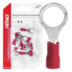 ΦΙΣΑΚΙΑ ΔΑΧΤΥΛΙΔΙ ΚΟΚΚΙΝΑ RV1.25-8 / 8.4mm ΑΜΙΟ - 10 ΤΕΜ. ΦΙΣΑΚΙΑ ΔΑΧΤΥΛΙΔΙ ΚΟΚΚΙΝΑ RV1.25-8 / 8.4mm ΑΜΙΟ - 10 ΤΕΜ.