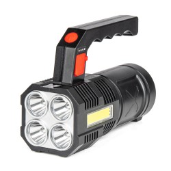 ΦΑΚΟΣ ΧΕΙΡΟΣ 4LED+1COB 1.200mAh 300lm microUSB ΕΠΑΝΑΦΟΡΤΙΖΟΜΕΝΟΣ ΑMiO - 1 TEM. ΦΑΚΟΣ ΧΕΙΡΟΣ 4LED+1COB 1.200mAh 300lm microUSB ΕΠΑΝΑΦΟΡΤΙΖΟΜΕΝΟΣ ΑMiO - 1 TEM.
