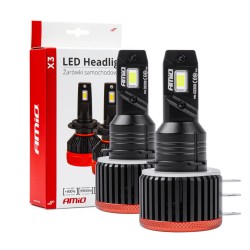 ΛΑΜΠΕΣ LED H15 9-16V 90W 6.500K 9900lm CANBUS ΜΕ ΑΝΕΜΙΣΤΗΡΑΚΙ X3 SERIES AMIO - 2ΤΕΜ. ΛΑΜΠΕΣ LED H15 9-16V 90W 6.500K 9900lm CANBUS ΜΕ ΑΝΕΜΙΣΤΗΡΑΚΙ X3 SERIES AMIO - 2ΤΕΜ.