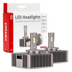ΛΑΜΠΕΣ LED D5S 9>16V 70W 6.500K 8600lm (ΜΕ ΨΥΚΤΡΑ) XD SERIES ΑΜΙΟ - 2 ΤΕΜ. ΛΑΜΠΕΣ LED D5S 9>16V 70W 6.500K 8600lm (ΜΕ ΨΥΚΤΡΑ) XD SERIES ΑΜΙΟ - 2 ΤΕΜ.