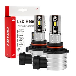 ΛΑΜΠΕΣ LED HΒ3 H-SERIES 9>18V 42W 6500K 3600lm +200% CSP LED  AMiO - 2 TEM. ΛΑΜΠΕΣ LED HΒ3 H-SERIES 9>18V 42W 6500K 3600lm +200% CSP LED  AMiO - 2 TEM.