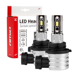 ΛΑΜΠΕΣ LED HΒ4 H-SERIES 9>18V 42W 6500K 3600lm +200% CSP LED  AMiO - 2 TEM. ΛΑΜΠΕΣ LED HΒ4 H-SERIES 9>18V 42W 6500K 3600lm +200% CSP LED  AMiO - 2 TEM.