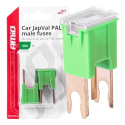 ΑΣΦΑΛΕΙΕΣ JapVal PAL U ΑΡΣΕΝΙΚΕΣ 40A ΣΕ ΠΡΑΣΙΝΟ ΧΡΩΜΑ AMIO - 2 Τεμ. ΑΣΦΑΛΕΙΕΣ JapVal PAL U ΑΡΣΕΝΙΚΕΣ 40A ΣΕ ΠΡΑΣΙΝΟ ΧΡΩΜΑ AMIO - 2 Τεμ.