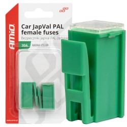 ΑΣΦΑΛΕΙΕΣ JapVal PAL ΘΗΛΥΚΕΣ 30A ΣΕ ΠΡΑΣΙΝΟ ΧΡΩΜΑ AMIO - 2 Τεμ. ΑΣΦΑΛΕΙΕΣ JapVal PAL ΘΗΛΥΚΕΣ 30A ΣΕ ΠΡΑΣΙΝΟ ΧΡΩΜΑ AMIO - 2 Τεμ.