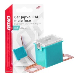 ΑΣΦΑΛΕΙΑ JapVal PAL ΑΡΣΕΝΙΚΗ 48mm 20A ΣΕ ΓΑΛΑΖΙΟ ΧΡΩΜΑ AMIO - 1 Τεμ. ΑΣΦΑΛΕΙΑ JapVal PAL ΑΡΣΕΝΙΚΗ 48mm 20A ΣΕ ΓΑΛΑΖΙΟ ΧΡΩΜΑ AMIO - 1 Τεμ.