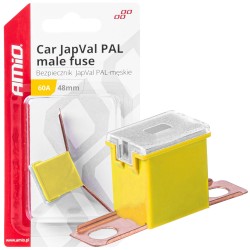 ΑΣΦΑΛΕΙΑ JapVal PAL ΑΡΣΕΝΙΚΗ 48mm 60A ΣΕ ΚΙΤΡΙΝΟ ΧΡΩΜΑ AMIO - 1 Τεμ. ΑΣΦΑΛΕΙΑ JapVal PAL ΑΡΣΕΝΙΚΗ 48mm 60A ΣΕ ΚΙΤΡΙΝΟ ΧΡΩΜΑ AMIO - 1 Τεμ.