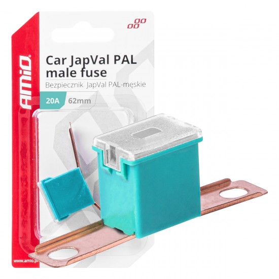 ΑΣΦΑΛΕΙΑ JapVal PAL ΑΡΣΕΝΙΚΗ 62mm 20A ΣΕ ΓΑΛΑΖΙΟ ΧΡΩΜΑ AMIO - 1 Τεμ. ΑΣΦΑΛΕΙΑ JapVal PAL ΑΡΣΕΝΙΚΗ 62mm 20A ΣΕ ΓΑΛΑΖΙΟ ΧΡΩΜΑ AMIO - 1 Τεμ.