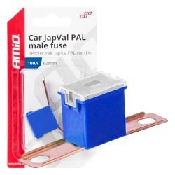 ΑΣΦΑΛΕΙΑ JapVal PAL ΑΡΣΕΝΙΚΗ 62mm 100A ΣΕ ΜΠΛΕ ΧΡΩΜΑ AMIO - 1 Τεμ. ΑΣΦΑΛΕΙΑ JapVal PAL ΑΡΣΕΝΙΚΗ 62mm 100A ΣΕ ΜΠΛΕ ΧΡΩΜΑ AMIO - 1 Τεμ.