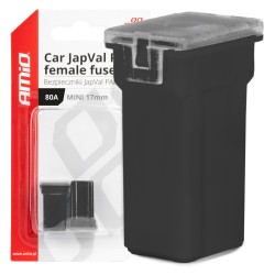 ΑΣΦΑΛΕΙΕΣ JapVal PAL ΜΙΝΙ 17mm ΘΗΛΥΚΕΣ 80A ΣΕ ΜΑΥΡΟ ΧΡΩΜΑ AMIO - 2 Τεμ. ΑΣΦΑΛΕΙΕΣ JapVal PAL ΜΙΝΙ 17mm ΘΗΛΥΚΕΣ 80A ΣΕ ΜΑΥΡΟ ΧΡΩΜΑ AMIO - 2 Τεμ.