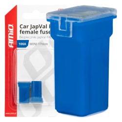 ΑΣΦΑΛΕΙΕΣ JapVal PAL ΜΙΝΙ 17mm ΘΗΛΥΚΕΣ 100A ΣΕ ΜΠΛΕ ΧΡΩΜΑ AMIO - 2 Τεμ. ΑΣΦΑΛΕΙΕΣ JapVal PAL ΜΙΝΙ 17mm ΘΗΛΥΚΕΣ 100A ΣΕ ΜΠΛΕ ΧΡΩΜΑ AMIO - 2 Τεμ.