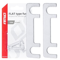 ΑΣΦΑΛΕΙΕΣ FLAT 41mm 100A AMIO - 2 Τεμ. ΑΣΦΑΛΕΙΕΣ FLAT 41mm 100A AMIO - 2 Τεμ.