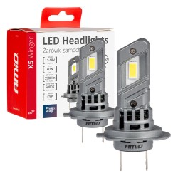 H7 12V 50W 6.000K 4200LM CSP LED CAN-BUS SERIES X5 WINGER 2ΤΕΜ. AMIO H7 12V 50W 6.000K 4200LM CSP LED CAN-BUS SERIES X5 WINGER 2ΤΕΜ. AMIO