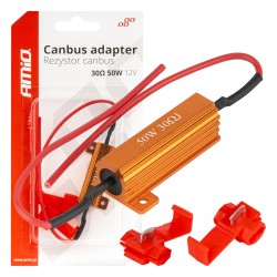 ΑΝΤΙΣΤΑΣΗ CAN-BUS 12V 50W 30Ω (CANCELLER)  ΑΜΙΟ - 1 τεμ. ΑΝΤΙΣΤΑΣΗ CAN-BUS 12V 50W 30Ω (CANCELLER)  ΑΜΙΟ - 1 τεμ.