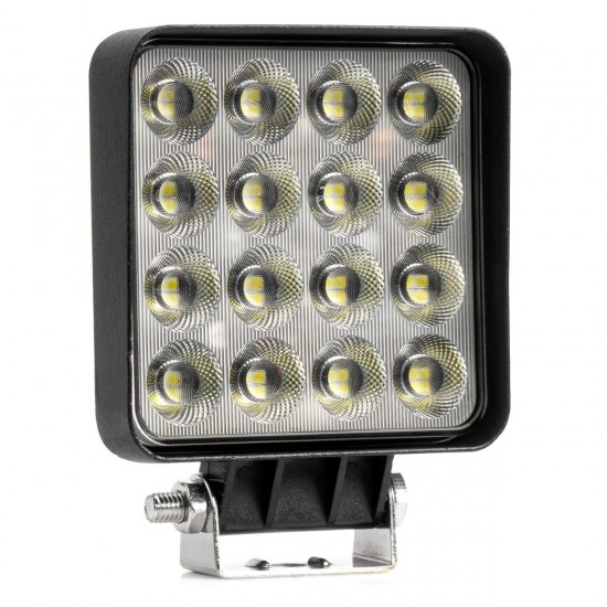 ΠΡΟΒΟΛΕΑΣ ΕΡΓΑΣΙΑΣ ΤΕΤΡΑΓΩΝΟΣ LED 192W 9-36V 12.000lm 6.500K AWL64 AMIO - 1 ΤΕΜ.