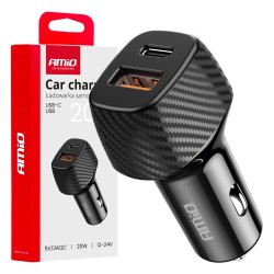 ΦΟΡΤΙΣΤΗΣ ΑΝΑΠΤΗΡΑ ΜΕ 2 ΘΥΡΕΣ USB-A QUICK CHARGE+USB-C 20W ΜΑΥΡΟ AMIO - 1 Τεμ. ΦΟΡΤΙΣΤΗΣ ΑΝΑΠΤΗΡΑ ΜΕ 2 ΘΥΡΕΣ USB-A QUICK CHARGE+USB-C 20W ΜΑΥΡΟ AMIO - 1 Τεμ.